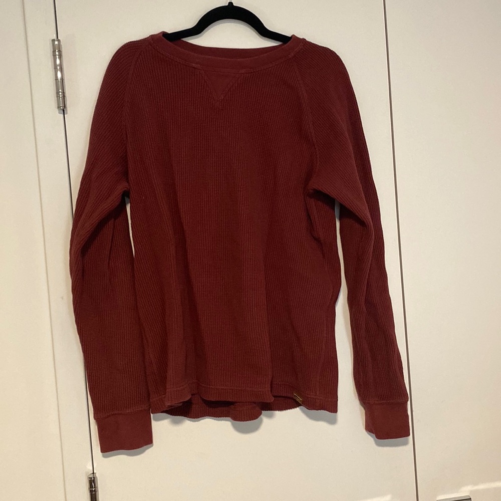 Men’s LL Bean waffle top